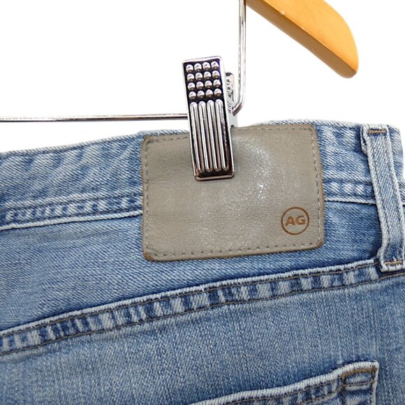 AG Adriano Goldschmied Everett Jeans 38x32 Men’s Slim Straight Blue Denim - Picture 6 of 10